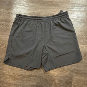 Motion Core Short Charcoal Gray Mens XL Athletic Gym Running AM15SH011 NEW